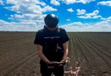 Біля Мар’янівки на Вінниччині виявили небезпечну мінометну міну
