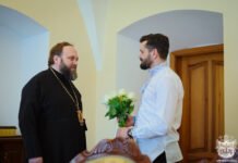 Архієпископ Павло зустрівся із вінницьким педагогом, який став призером конкурсу «Учитель року – 2026»