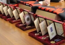 На Вінниччині вручили посмертні нагороди родинам загиблих Захисників