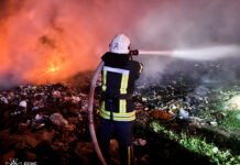 Пів гектара сміття палало на Вінниччині: ДСНС ліквідувала пожежу