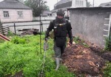 На Вінниччині під час копання траншеї виявили міну
