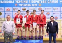 Вінничанин Андрій Варченко виборов «золото» чемпіонату України з самбо