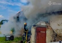 Вогонь охопив будинки та господарські споруди у громадах Вінниччини