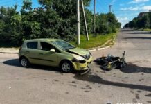 Три ДТП за два дні на Вінниччині: серед постраждалих — двоє неповнолітніх мотоциклістів