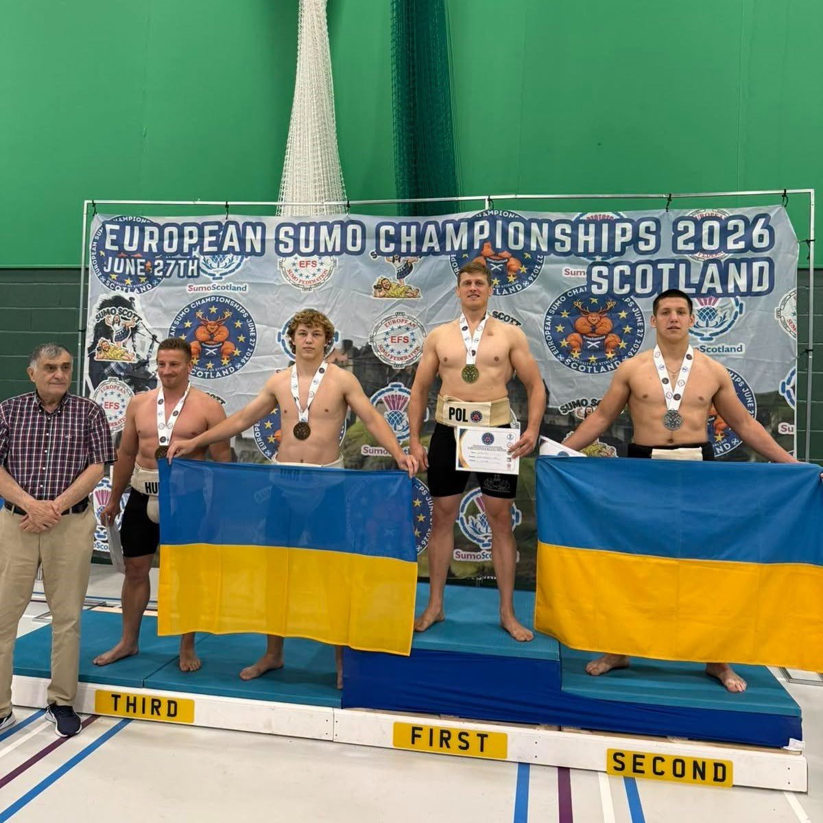 Вінничанин Іван Кирилюк здобув бронзу на чемпіонаті Європи з сумо