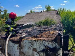 Кинутий недопалок ледь не залишив родину без господарської будівлі на Вінниччині