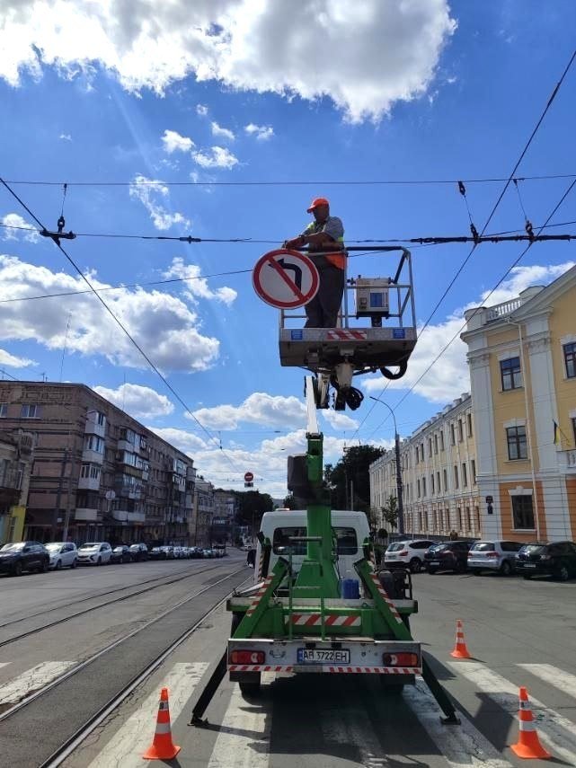На вулиці Хлібній у Вінниці запровадили односторонній рух