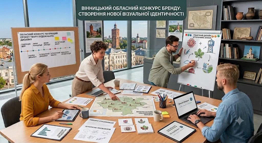Якою буде Вінниччина на новому логотипі: область готує конкурс на власний...