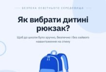 Як правильно вибрати шкільний рюкзак для дитини: поради від фахівців МОЗ