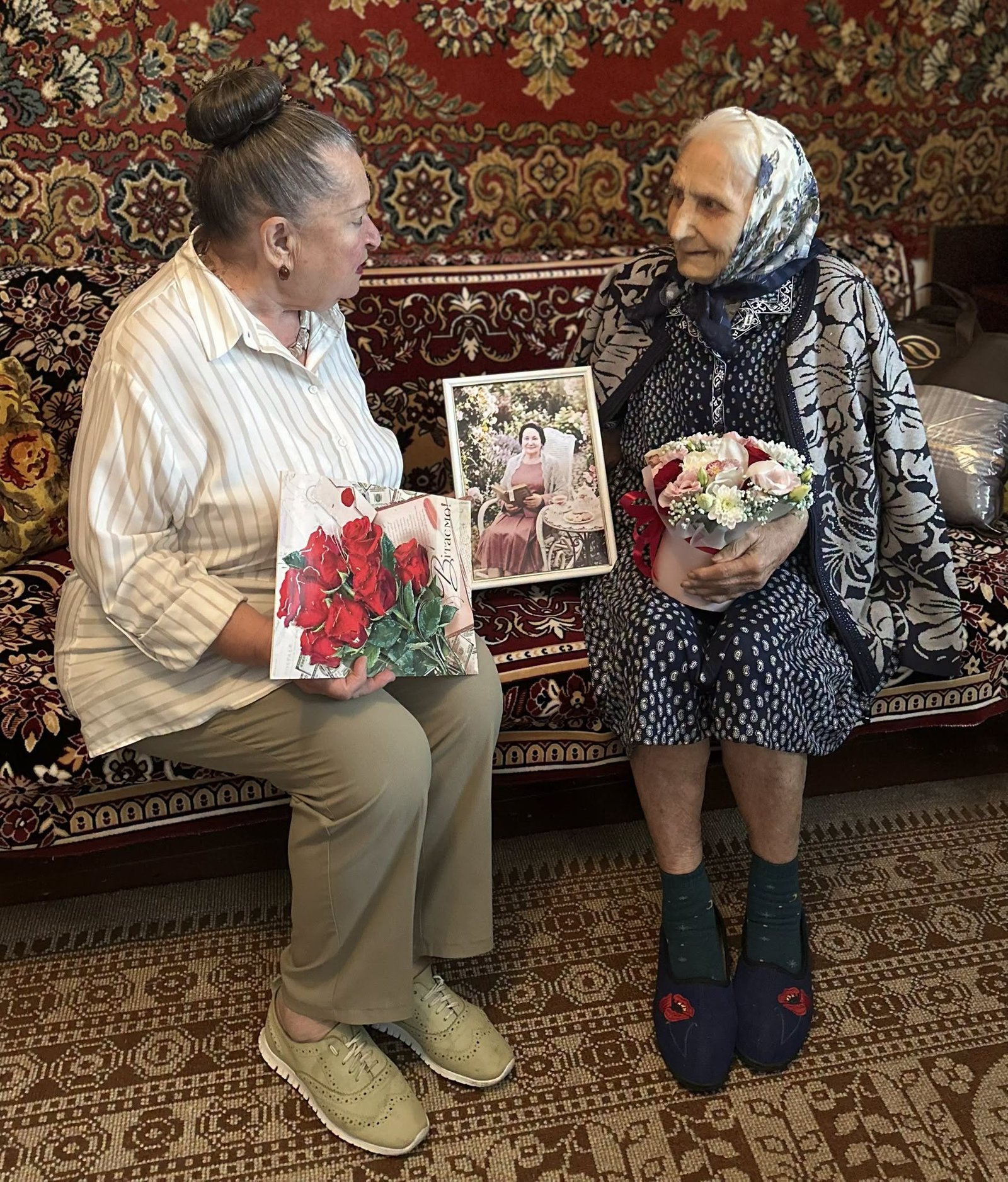 90-річний ювілей відзначила жителька Северинівки Олена Скапровська