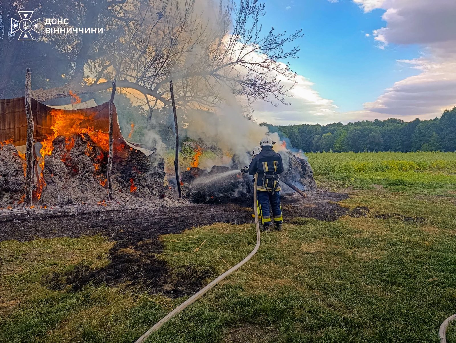 Горіли будинки, господарські споруди та автомобілі: на Вінниччині сталося шість пожеж