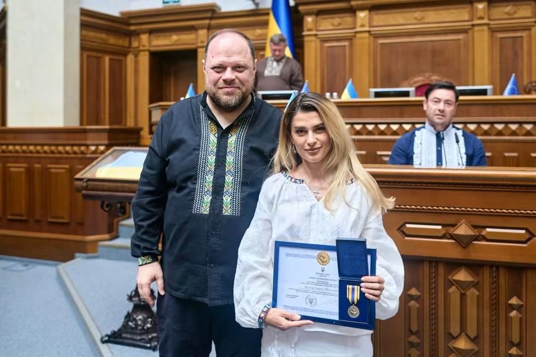Лариса Білозір отримала відзнаку за розвиток парламентаризму та зміцнення демократичних інституцій