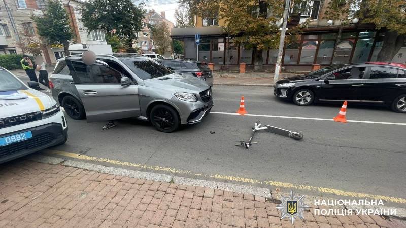 25-річну дівчину госпіталізували після ДТП у Вінниці