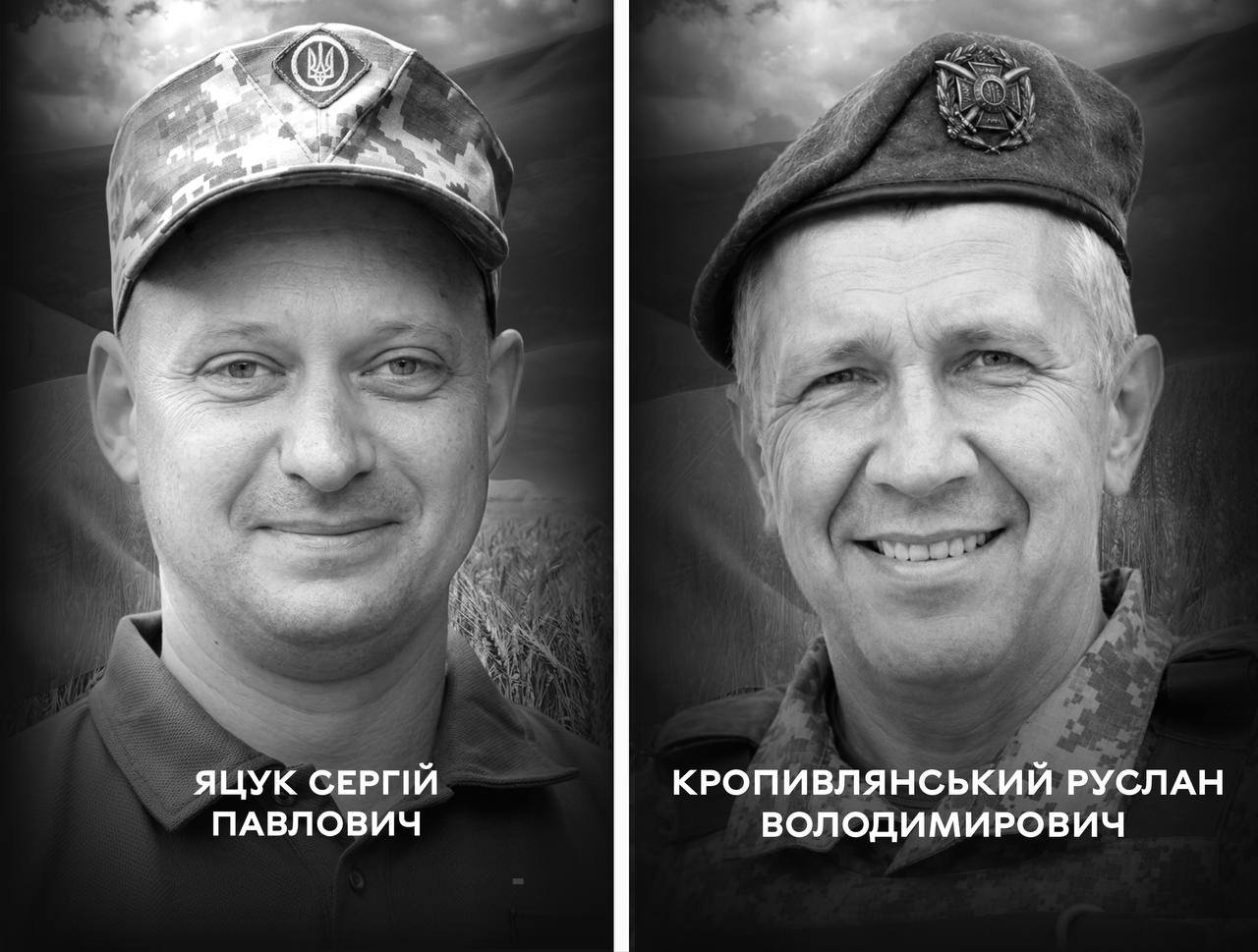 У Вінниці попрощаються із полеглими Захисниками Сергієм Яцуком та Русланом Кропивлянським