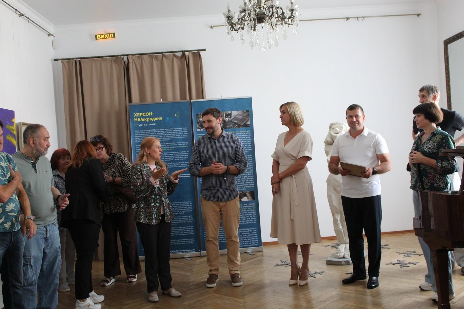 У Вінниці відкрився Всеукраїнський мистецький проєкт «ХЕРСОН: НЕ/вкрадене. Штудії та омажі»