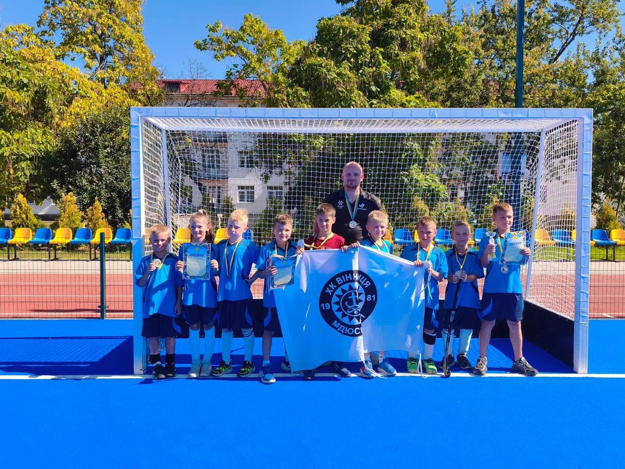 Вінницькі хокеїсти вибороли «срібло» чемпіонату України серед команд U-9