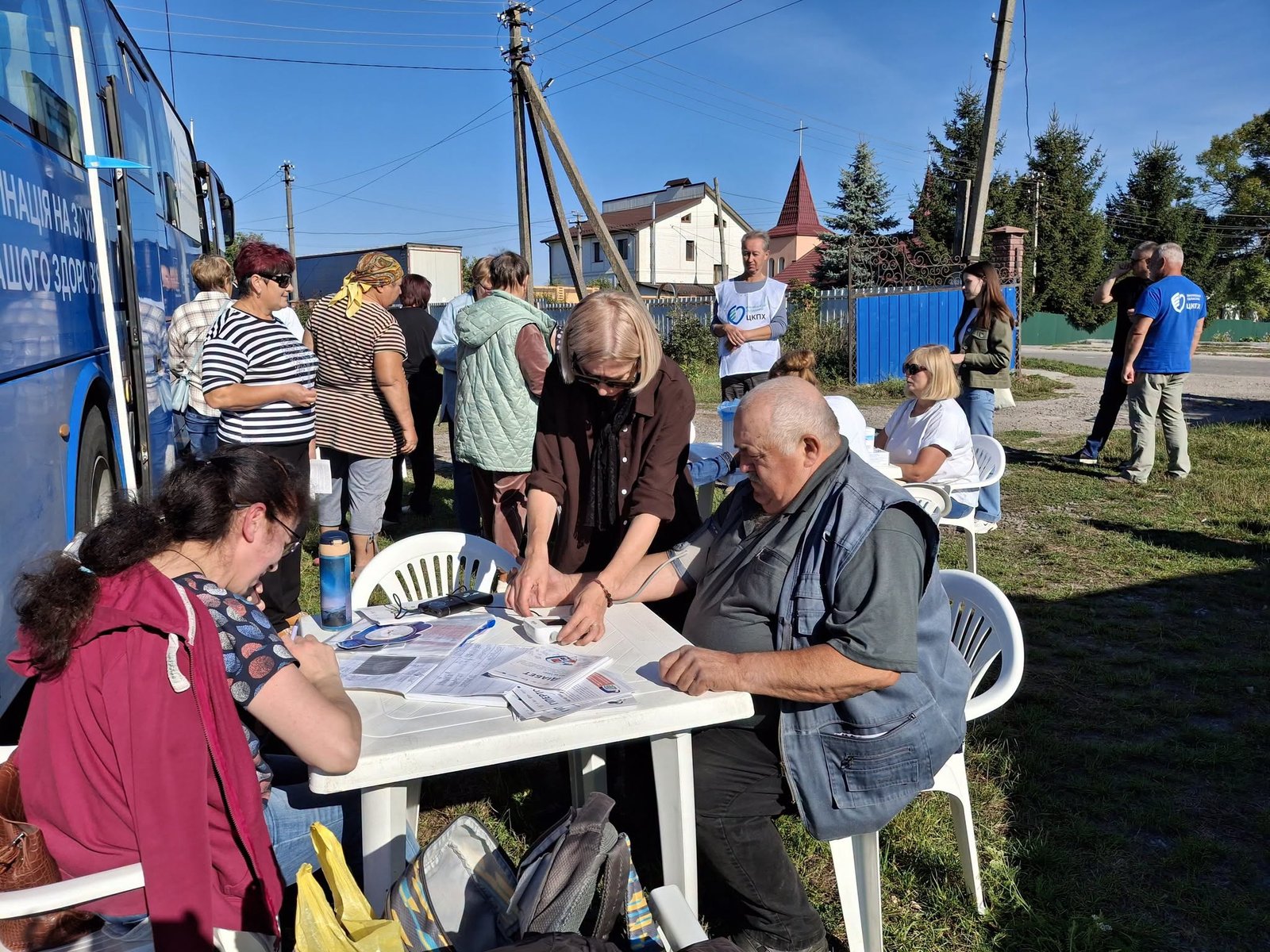 У Війтівцях на Вінниччині працював мобільний «Майданчик здоров’я»: які обстеження пройшли жителі