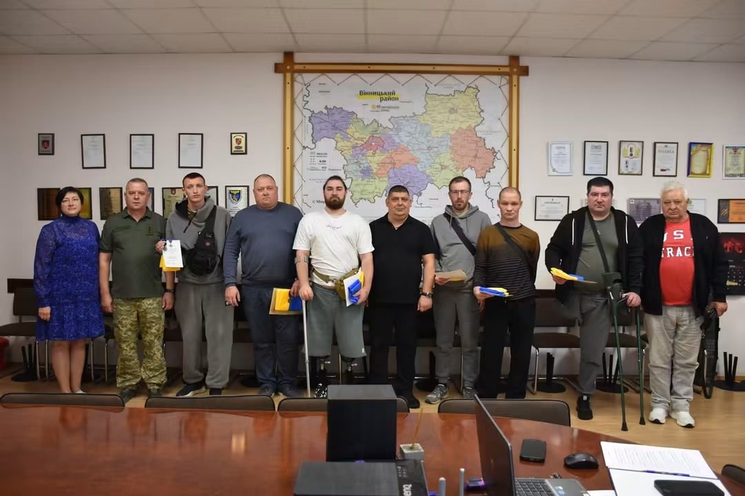«За поранення» та «За незламність»: на Вінниччині вручили нагороди захисникам