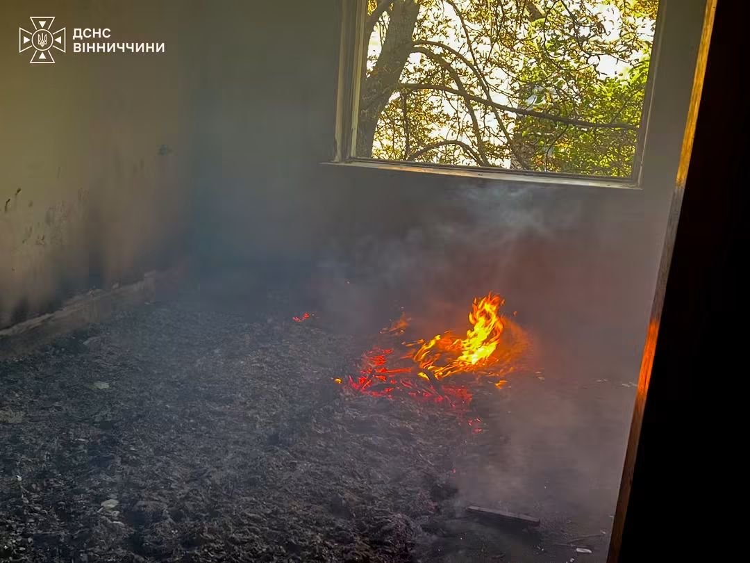 Електромережі та необережність стали причинами пожеж на Вінниччині: що горіло