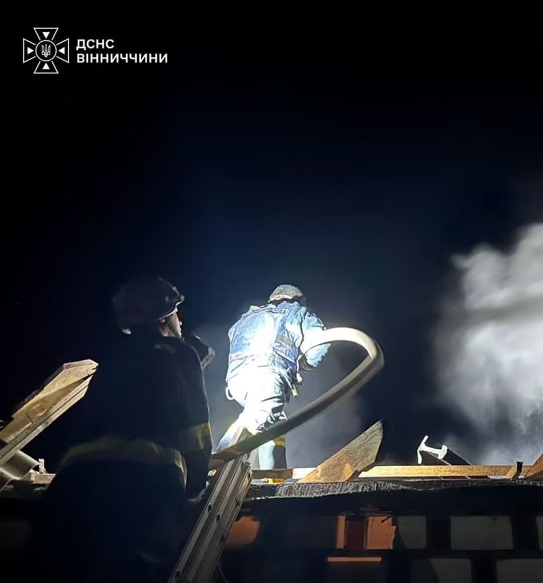 На Вінниччині зафіксували наслідки ранкової атаки дронів: є пошкодження