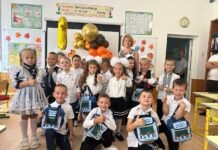 896 першокласників із громад присутності Вінницького хабу МХП отримали подарунки до Дня знань