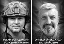 Вінницька громада прощається з Володимиром Реганом та Олександром Олівком