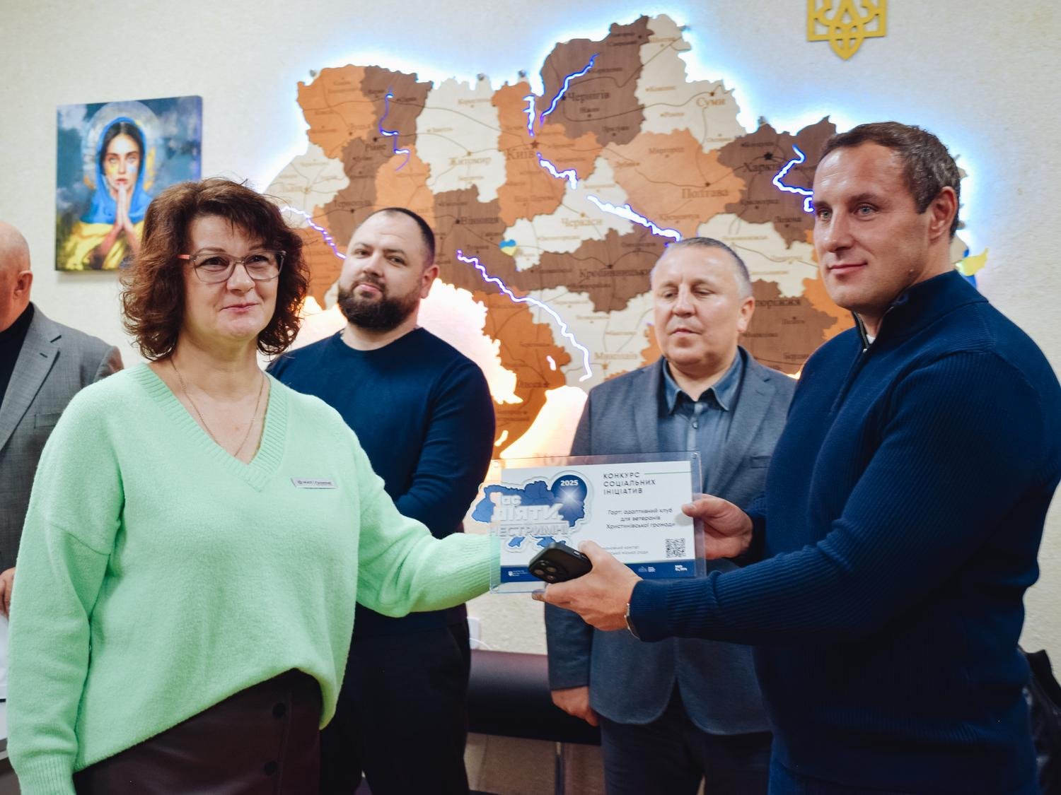 У Христинівській громаді на Черкащині відкрили адаптивний спортивний простір «Гарт»