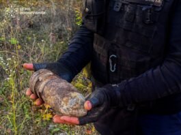На Вінниччині сапери знешкодили артилерійський снаряд