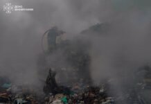 Недопалок спричинив масштабну пожежу на Вінниччині: вигоріло майже гектар сміттєзвалища