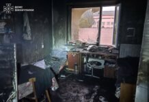 Холодильник загорівся в кімнаті гуртожитку у Вінниці