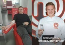 Переможець «МастерШеф-16» Олександр Зубко приїхав до Вінниці, аби стати донором крові