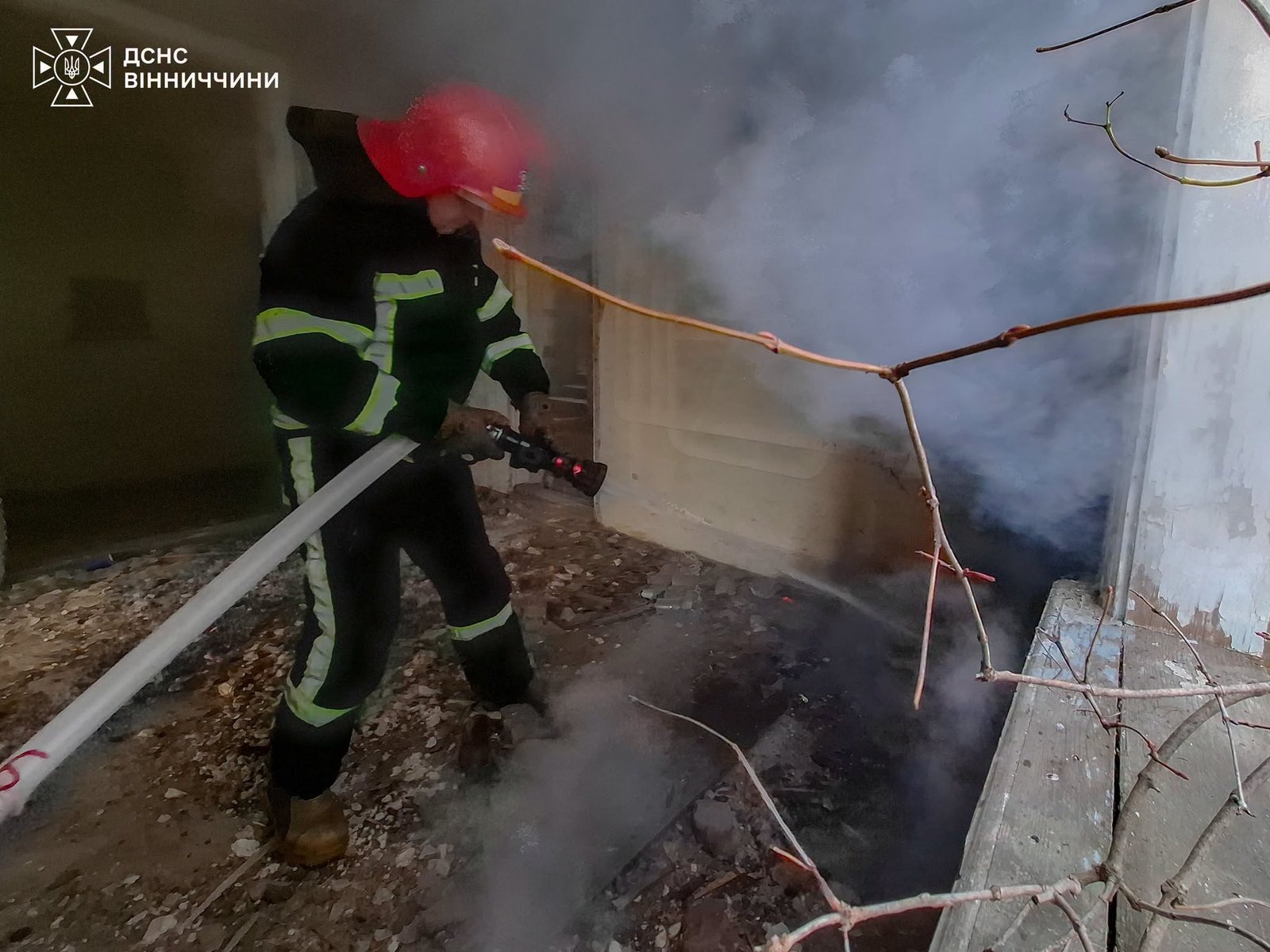 На Вінниччині за добу сталися чотири пожежі: три з них —...