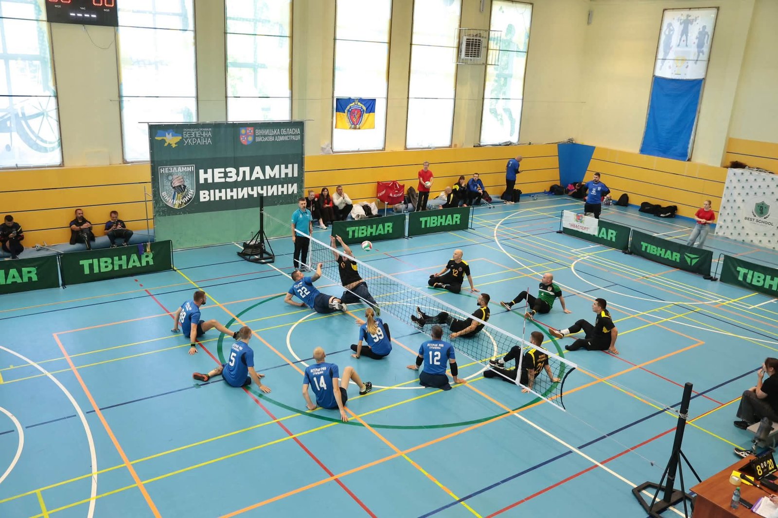 Ветерани з Вінниччини вибороли бронзу чемпіонату України з волейболу сидячи