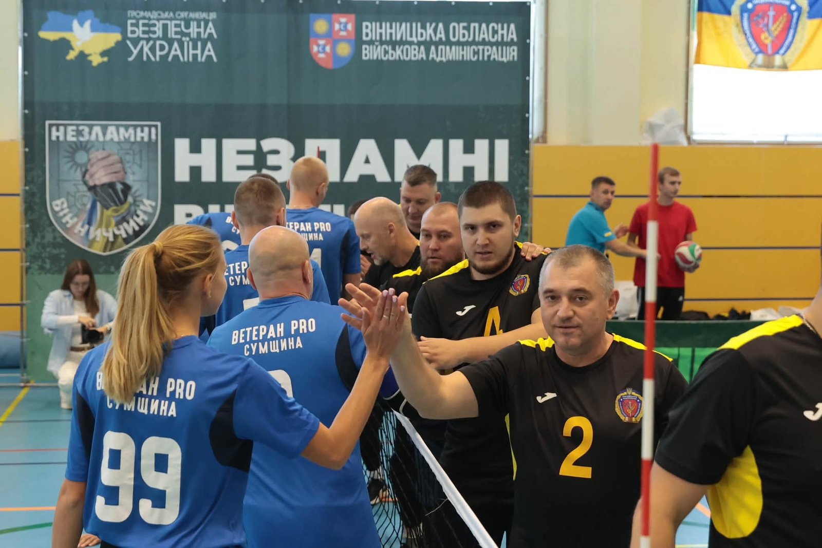 Ветерани з Вінниччини вибороли бронзу чемпіонату України з волейболу сидячи