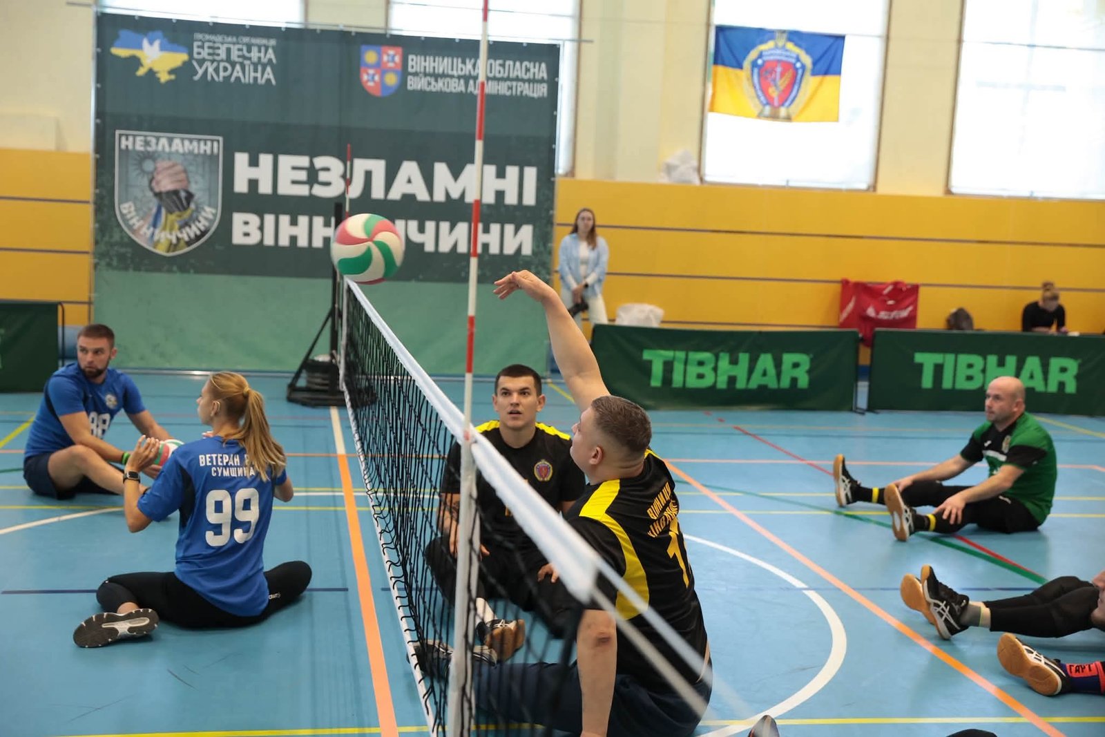 Ветерани з Вінниччини вибороли бронзу чемпіонату України з волейболу сидячи