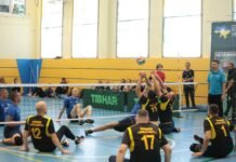 Ветерани з Вінниччини вибороли бронзу чемпіонату України з волейболу сидячи
