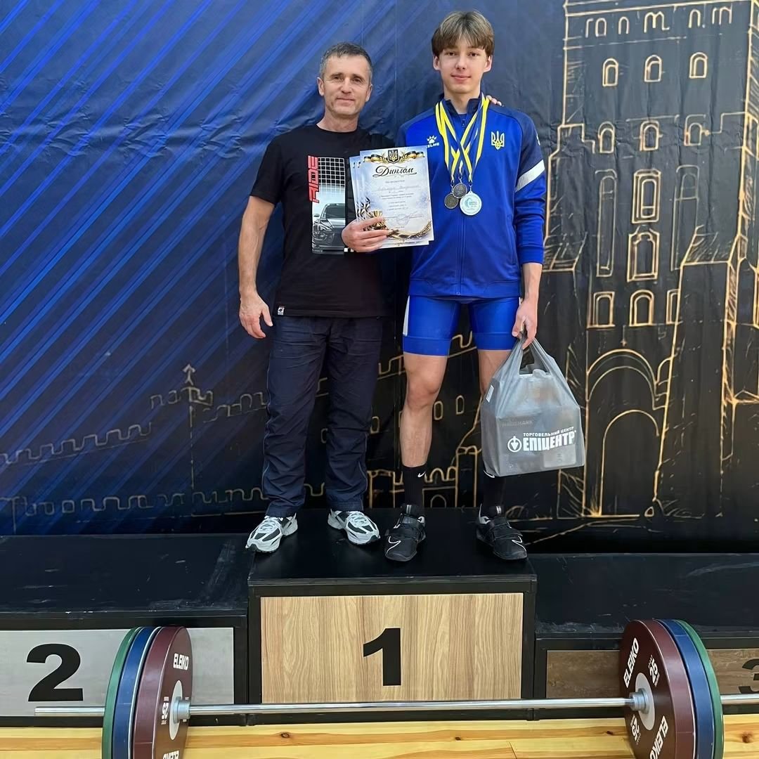 Володимир Ковальчук із Вінниці виборов срібну медаль чемпіонату України